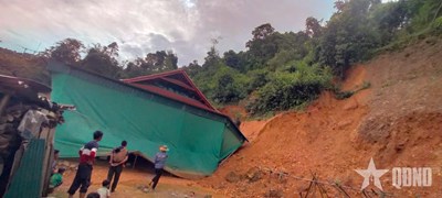 Gallery - 	Nghệ An: Mưa lũ tiếp tục gây thiệt hại lớn ở xã biên giới