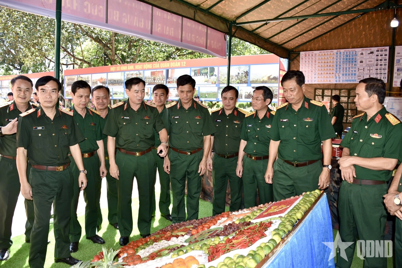 Quân đoàn 12 sơ kết phong trào thi đua “Ngành Hậu cần Quân đội làm theo lời Bác Hồ dạy”