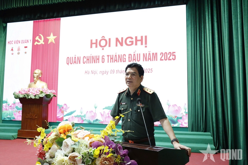 Học viện Quân y tổ chức Hội nghị Quân chính 6 tháng đầu năm 2025