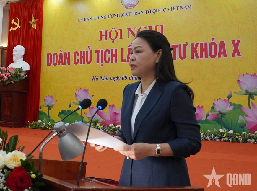 Hội nghị Đoàn Chủ tịch Ủy ban Trung ương Mặt trận Tổ quốc Việt Nam lần thứ tư khóa X