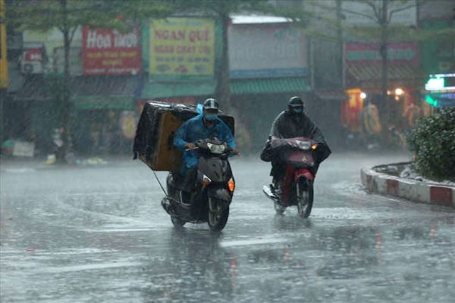Thời tiết hôm nay (11-7): Bắc Bộ và Thanh Hóa có mưa lớn
