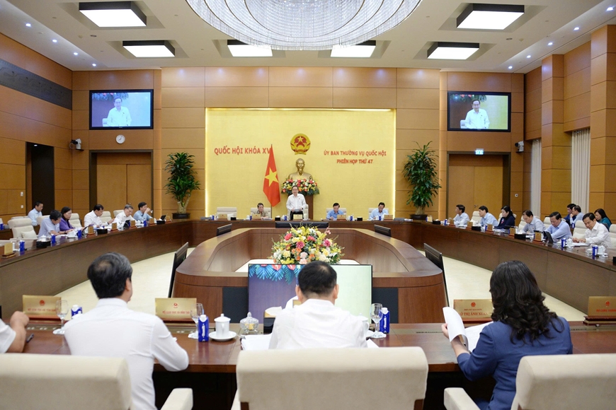 Khai mạc Phiên họp thứ 47 của Ủy ban Thường vụ Quốc hội