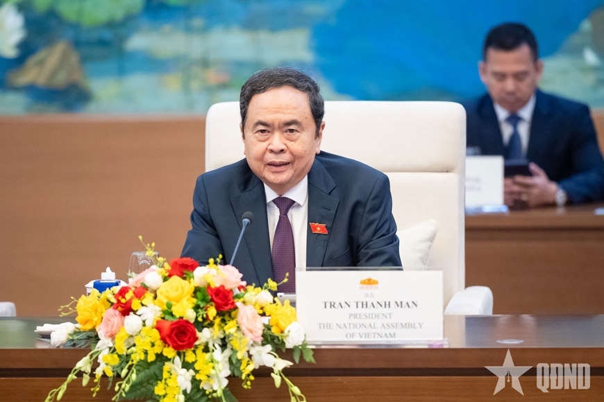 Chủ tịch Quốc hội Trần Thanh Mẫn tiếp Phó chủ tịch Hội đồng Đại biểu Địa phương Indonesia