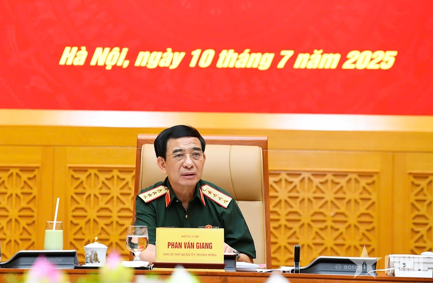 Thường vụ Quân ủy Trung ương cho ý kiến vào dự thảo văn kiện Đại hội đại biểu Đảng bộ Quân đội lần thứ XII