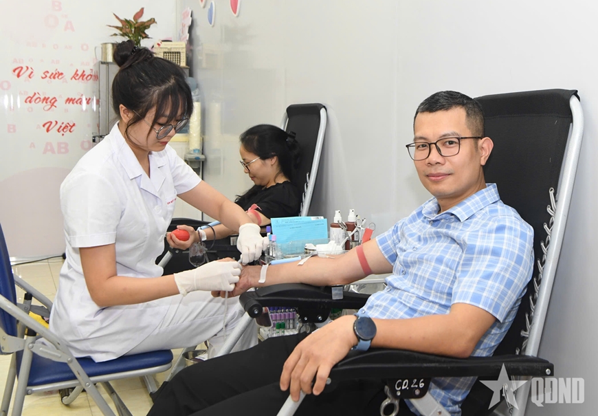 Góp sức bảo đảm nguồn máu điều trị trong dịp hè