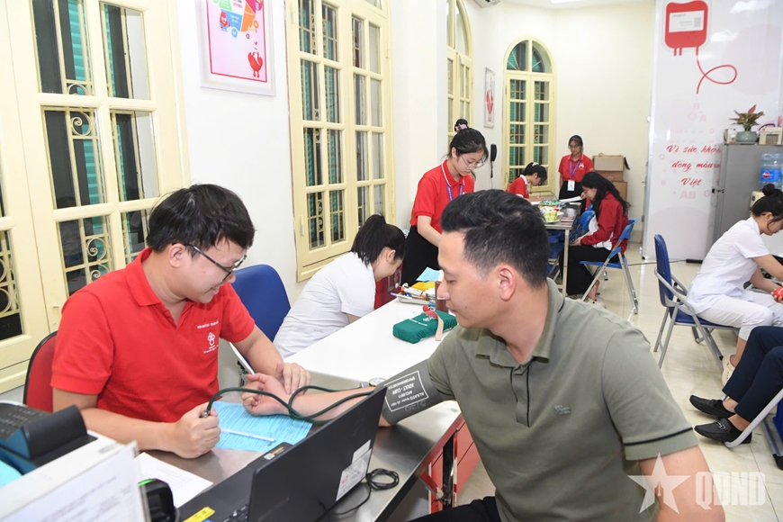 Góp sức bảo đảm nguồn máu điều trị trong dịp hè