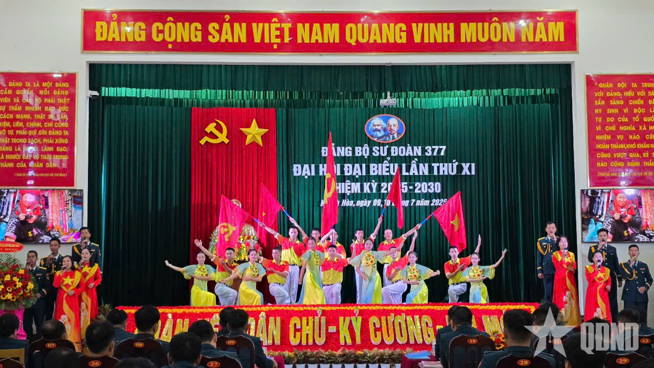 Sư đoàn 377 phấn đấu hoàn thành thắng lợi mọi nhiệm vụ