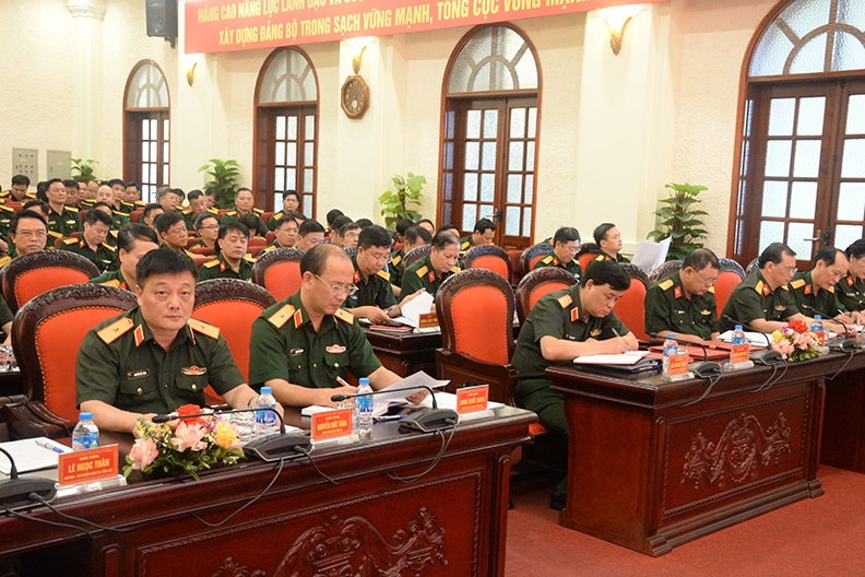 Tổng cục Công nghiệp Quốc phòng sơ kết công tác Đảng, công tác chính trị 6 tháng đầu năm 2025