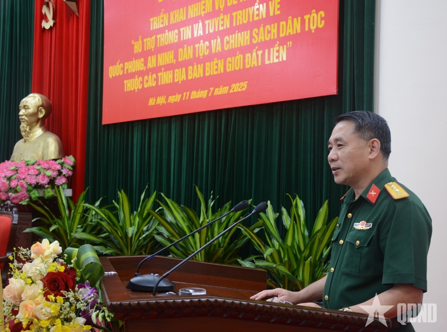 Trung tướng Trương Thiên Tô: Đưa Đề án 1219 vào cuộc sống bằng truyền thông đa dạng, hiệu quả