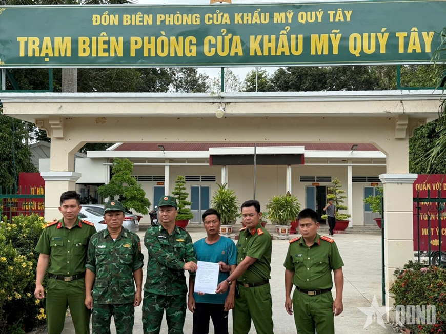 Bộ đội Biên phòng phối hợp truy bắt thành công đối tượng gây án mạng tại tỉnh Tây Ninh