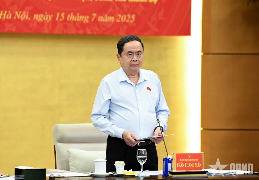 Tổ công tác của Bộ Chính trị làm việc với Ban Thường vụ Đảng ủy Quốc hội, Ban Thường vụ Đảng ủy Chính phủ