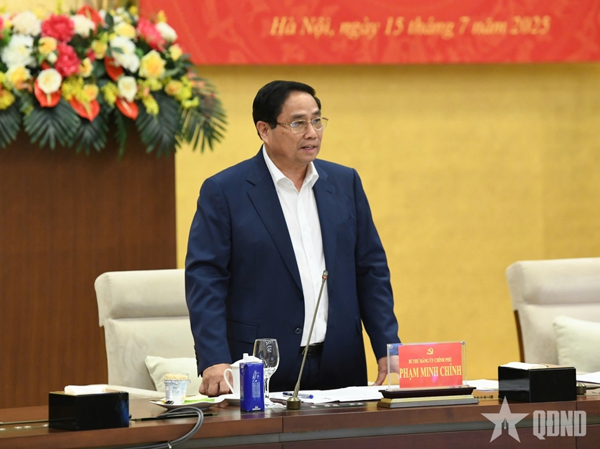 Tổ công tác của Bộ Chính trị làm việc với Ban Thường vụ Đảng ủy Quốc hội, Ban Thường vụ Đảng ủy Chính phủ