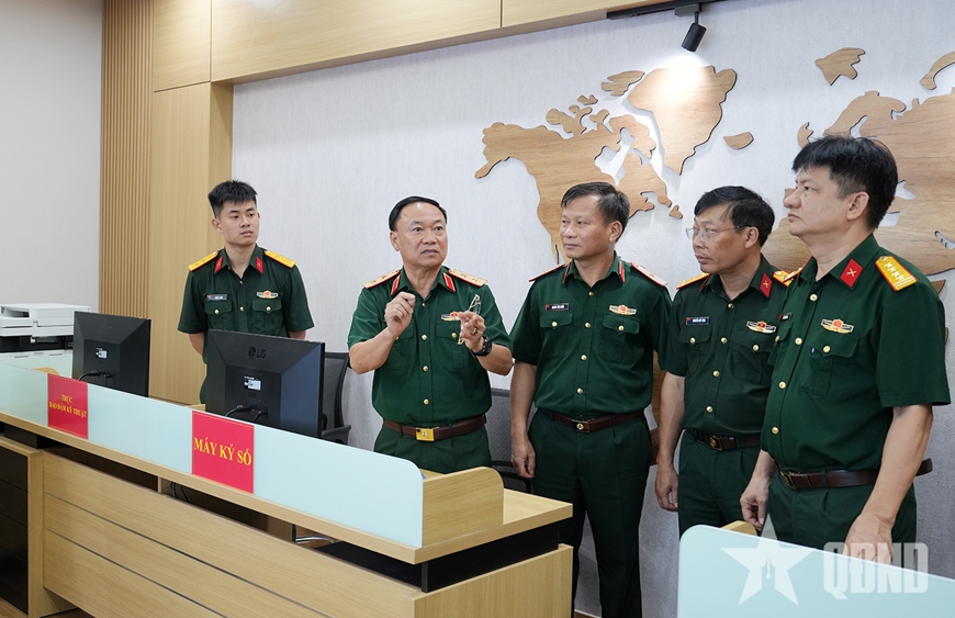 Khai trương Hệ thống chứng thực số Bộ Quốc phòng