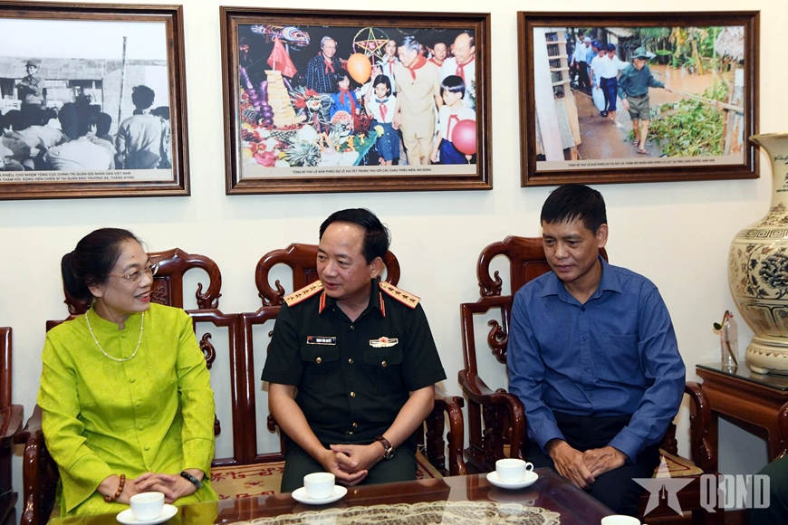 Đại tướng Trịnh Văn Quyết tri ân các đồng chí nguyên lãnh đạo Đảng, Quân đội