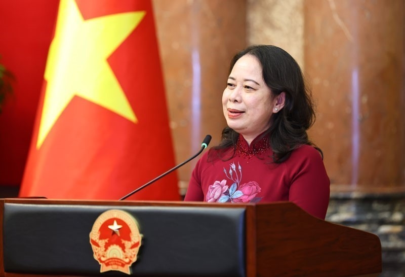 Phó chủ tịch nước Võ Thị Ánh Xuân gặp mặt đại biểu tham dự Diễn đàn Trí thức trẻ Việt Nam toàn cầu lần thứ VI