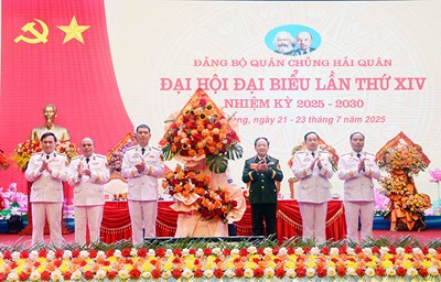 View - 	Đại hội đại biểu Đảng bộ Quân chủng Hải quân nhiệm kỳ 2025 - 2030