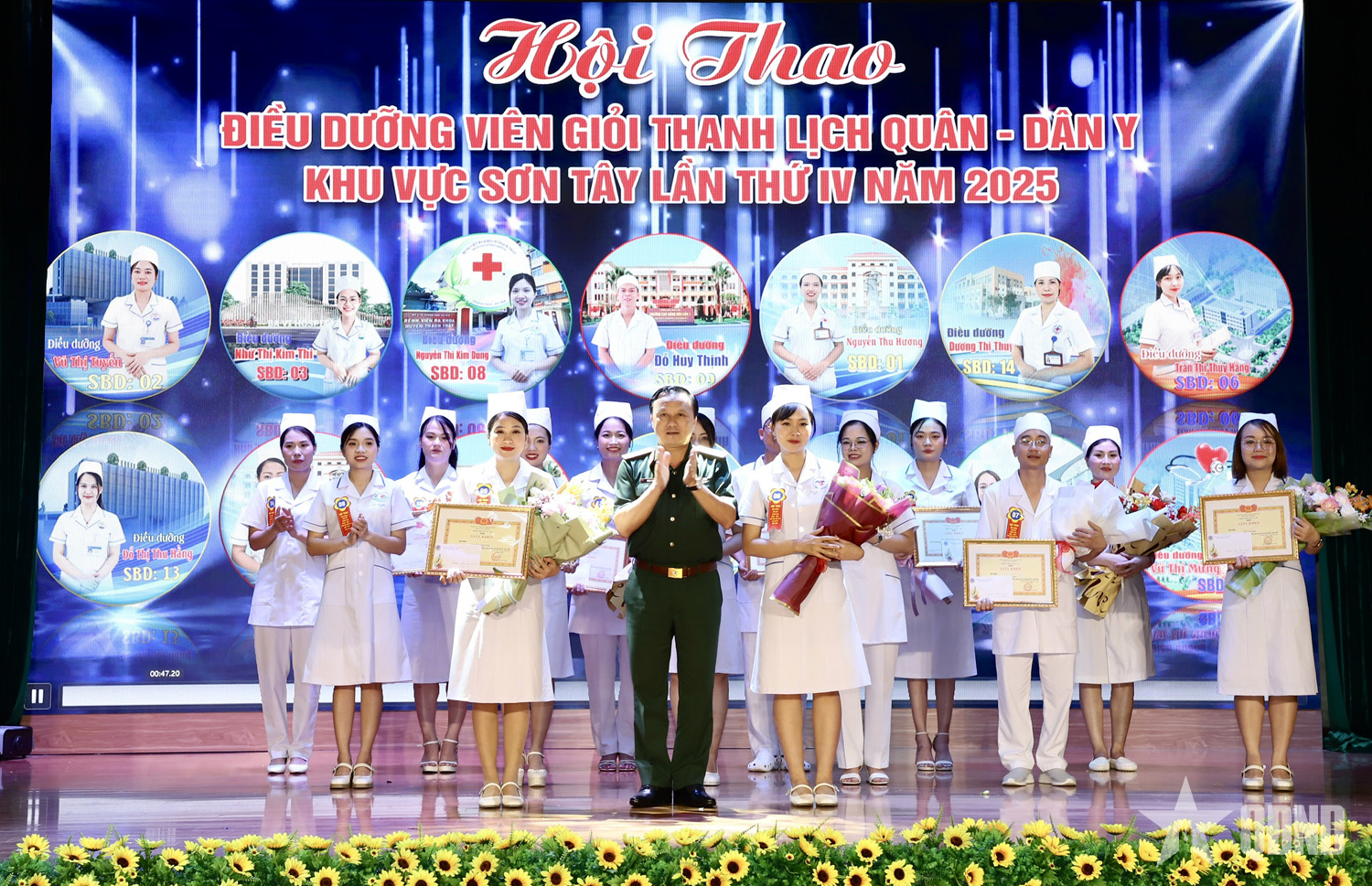 Hội thao Điều dưỡng viên giỏi, thanh lịch quân - dân y khu vực Sơn Tây lần thứ IV