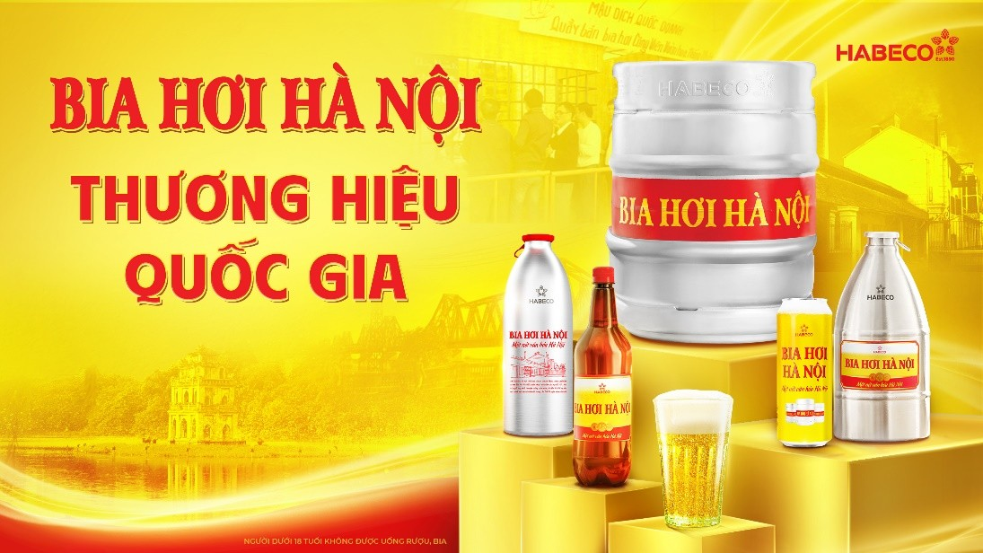 Bia hơi Hà Nội - tự hào thương hiệu quốc gia