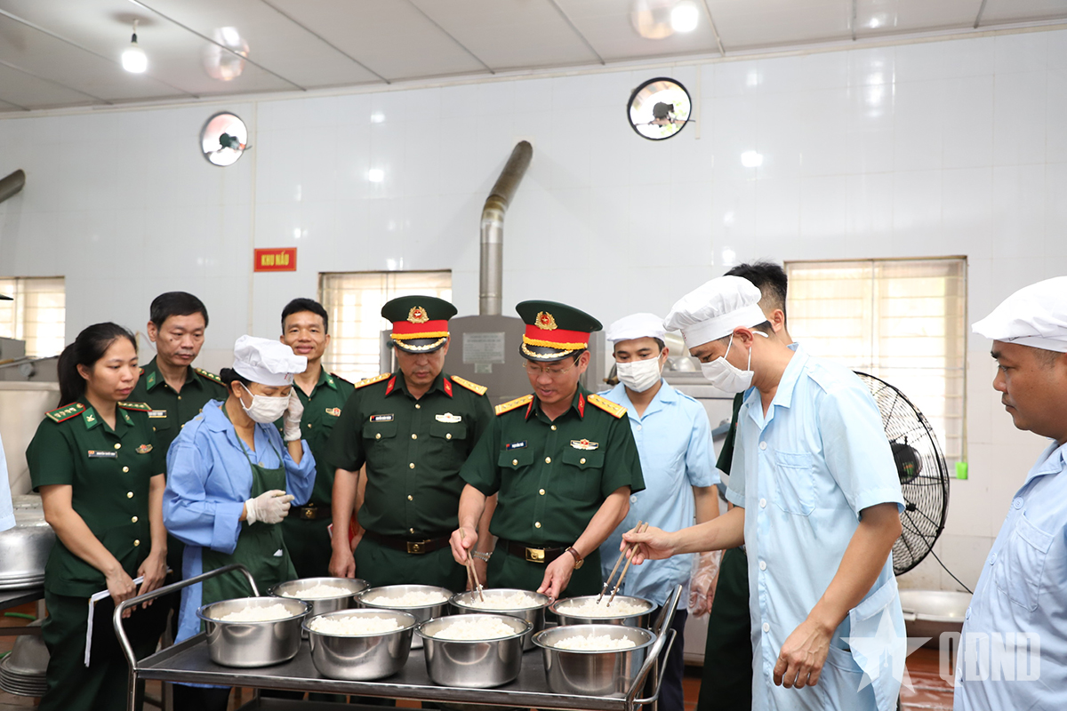 Tổng cục Hậu cần - Kỹ thuật kiểm tra công tác bảo đảm hậu cần phục vụ các lực lượng thực hiện nhiệm vụ A80

