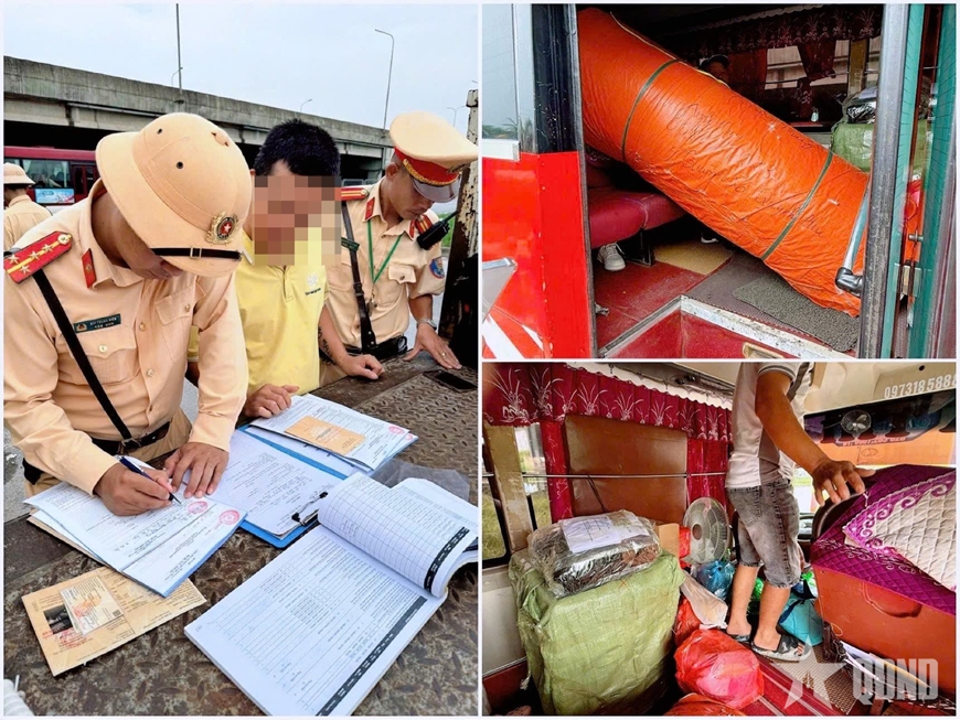 Hà Nội: Tổng kiểm soát phương tiện kinh doanh vận tải, phát hiện, xử lý nhiều vi phạm