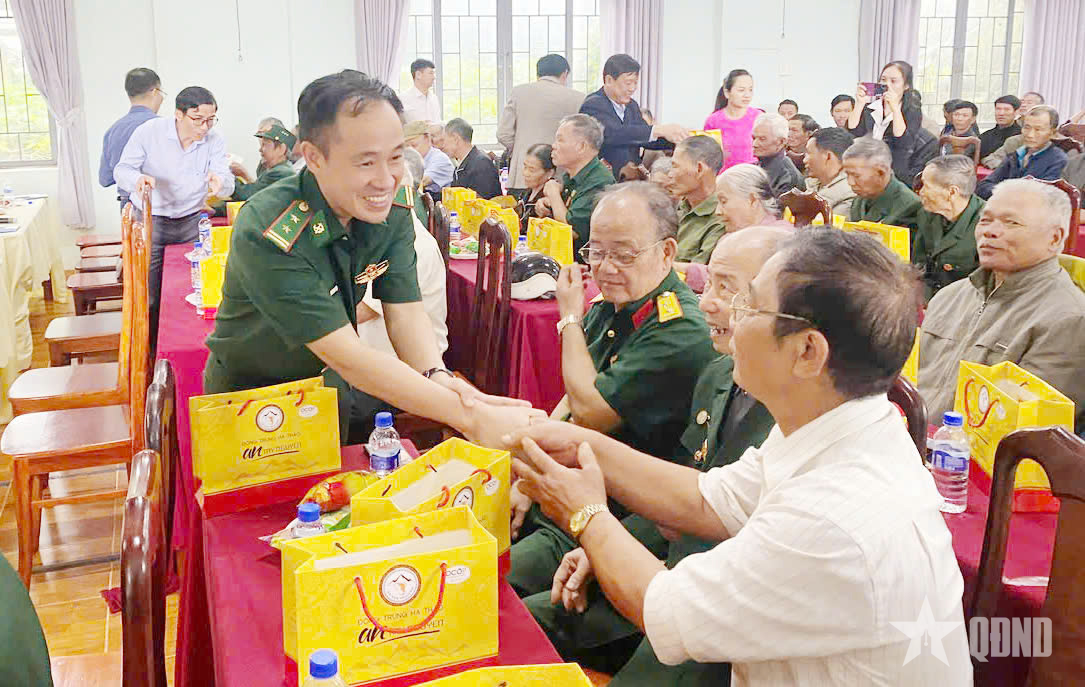 Bộ đội Biên phòng tỉnh Lâm Đồng với các hoạt động đền ơn đáp nghĩa