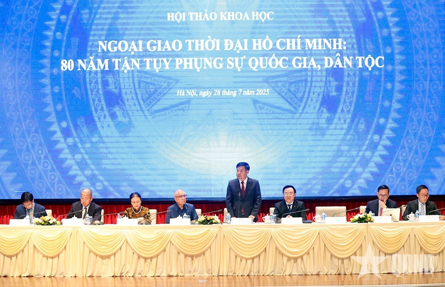 Hội thảo “Ngoại giao thời đại Hồ Chí Minh: 80 năm tận tụy phụng sự quốc gia, dân tộc”