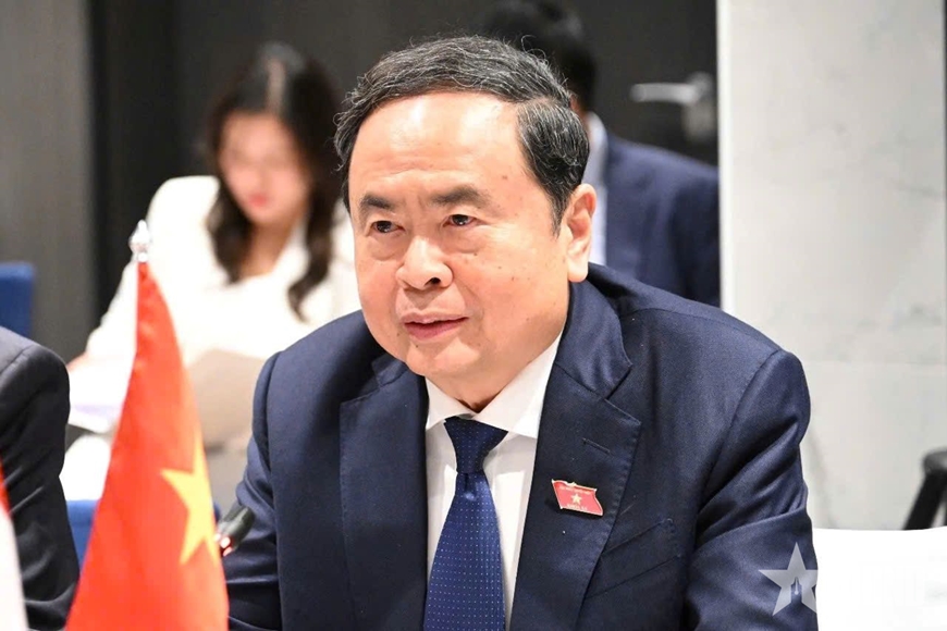 Chủ tịch Quốc hội Trần Thanh Mẫn hội kiến Chủ tịch Hạ viện Thụy Sĩ