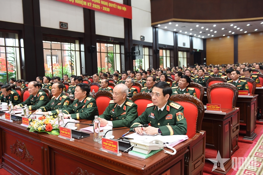 Đại tướng Phan Văn Giang dự khai mạc Đại hội Đảng bộ Bộ Tổng Tham mưu - Cơ quan Bộ Quốc phòng lần thứ XIX, nhiệm kỳ 2025-2030