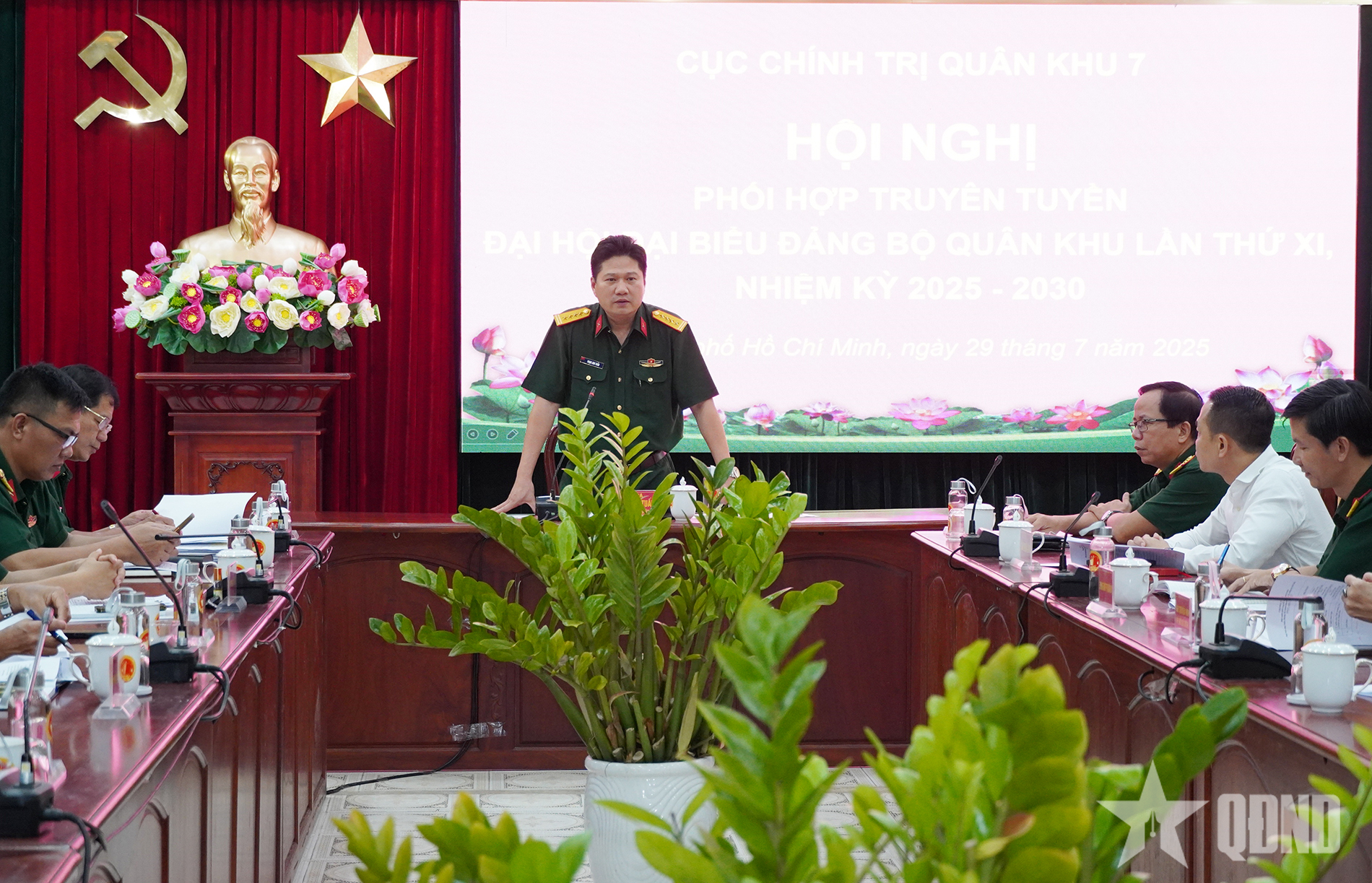 Quân khu 7 sẽ tổ chức Đại hội đại biểu Đảng bộ với mô hình “đại hội không giấy” 