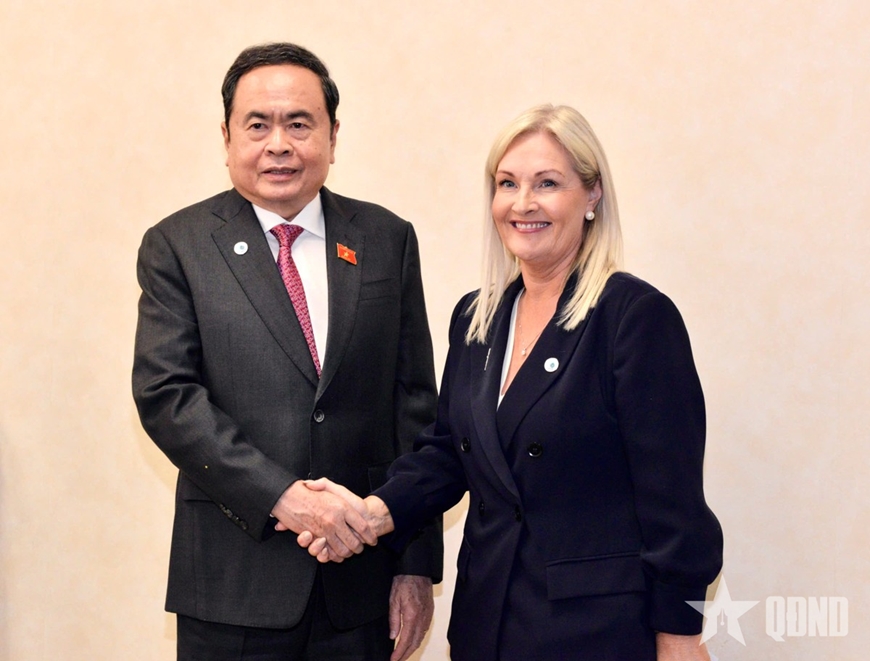 Chủ tịch Quốc hội Trần Thanh Mẫn gặp Tổng giám đốc Văn phòng LHQ tại Geneva và Chủ tịch Hạ viện Cộng hòa Ireland