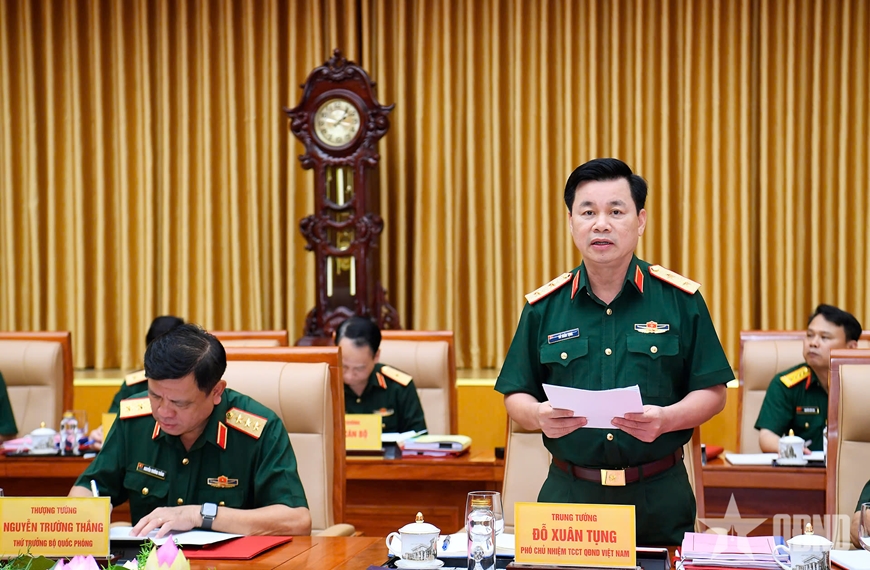 Tổng Bí thư Tô Lâm, Bí thư Quân ủy Trung ương chủ trì Hội nghị Thường vụ Quân ủy Trung ương