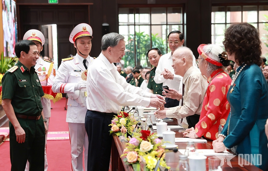 Tổng Bí thư Tô Lâm: Các đồng chí là biểu tượng cao đẹp của chủ nghĩa anh hùng cách mạng