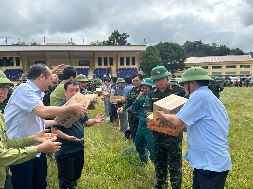 Phó thủ tướng Trần Hồng Hà trực tiếp chỉ đạo công tác khắc phục mưa lũ tại Điện Biên