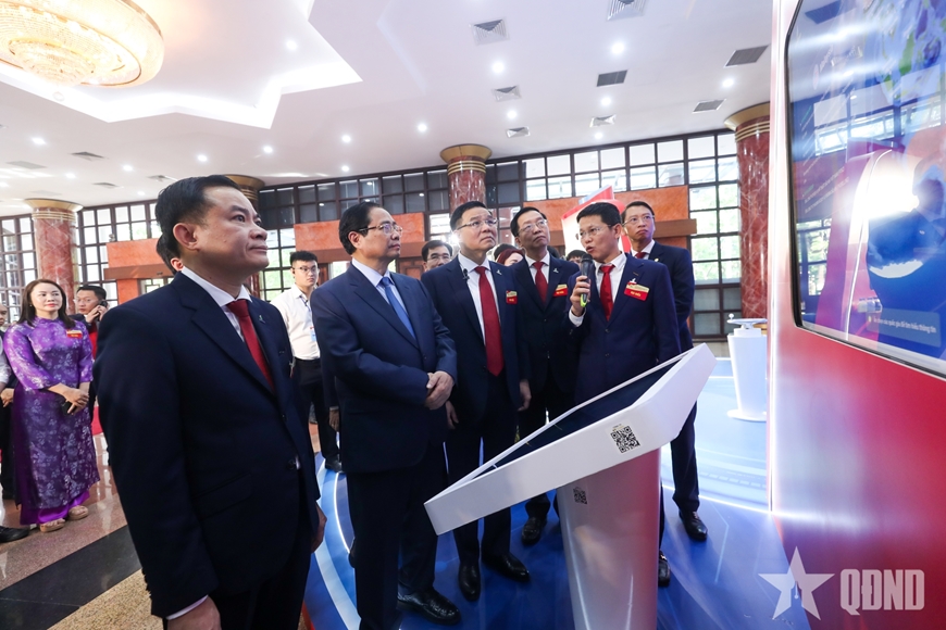 Thủ tướng Phạm Minh Chính dự Đại hội đại biểu Đảng bộ Tập đoàn Công nghiệp-Năng lượng quốc gia Việt Nam