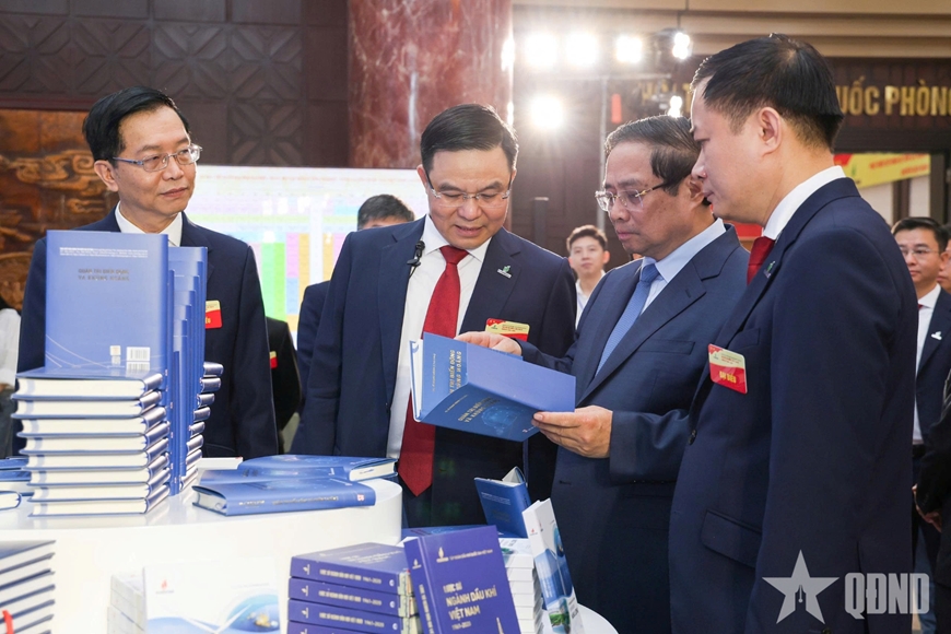 Thủ tướng Phạm Minh Chính dự Đại hội đại biểu Đảng bộ Tập đoàn Công nghiệp-Năng lượng quốc gia Việt Nam
