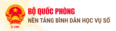 Nền tảng Bình dân học vụ số của BQP