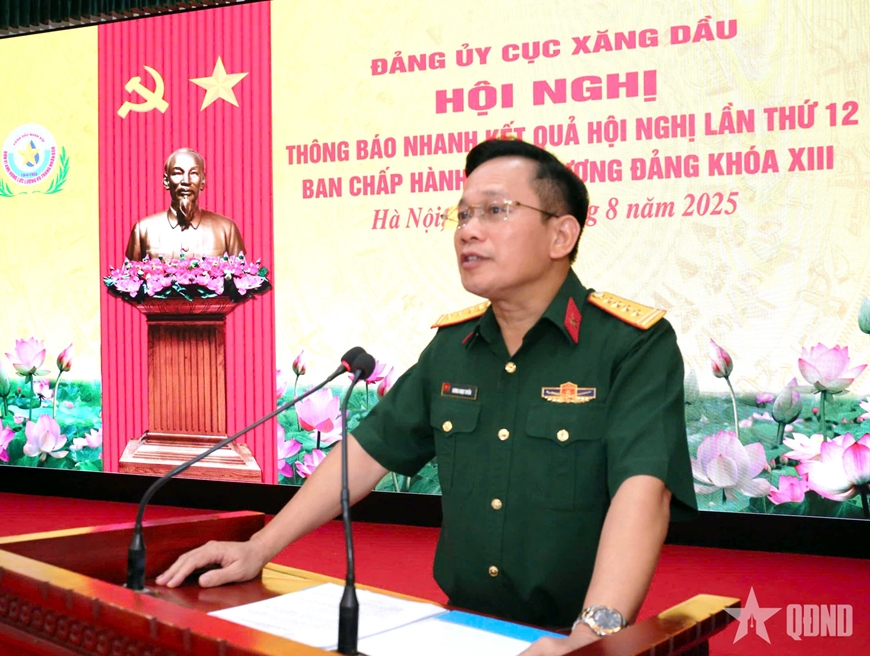 Đảng ủy Cục Xăng dầu thông báo kết quả Hội nghị Trung ương 12 khóa XIII