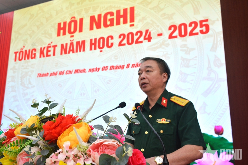 Trường Sĩ quan Kỹ thuật Quân sự tổng kết năm học 2024-2025