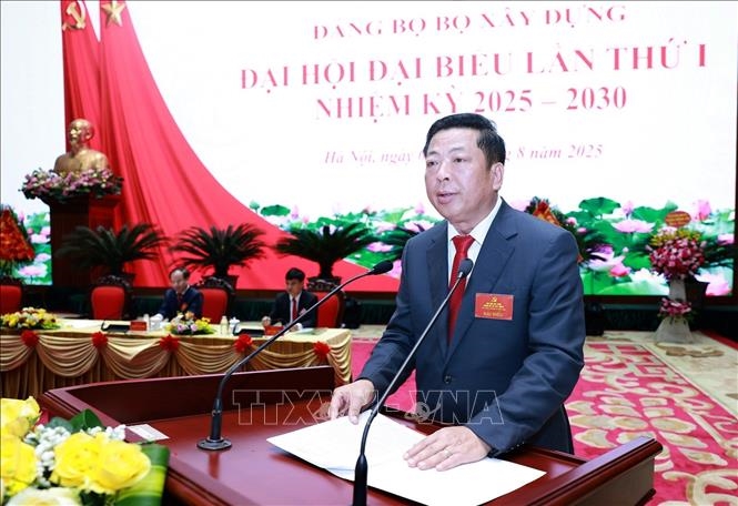 Thủ tướng Phạm Minh Chính dự Đại hội đại biểu Đảng bộ Bộ Xây dựng nhiệm kỳ 2025 - 2030