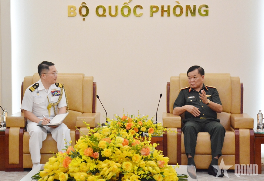 Triển khai hiệu quả các nội dung hợp tác quốc phòng giữa Việt Nam và Hàn Quốc