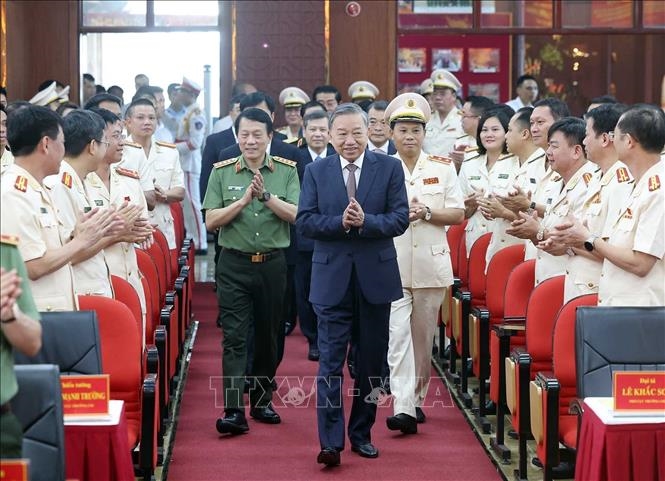 Tổng Bí thư Tô Lâm thăm, làm việc với Cục Cảnh sát hình sự