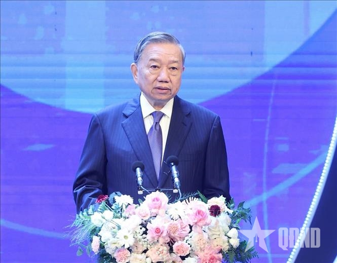 Tổng Bí thư Tô Lâm và Thủ tướng Phạm Minh Chính dự Lễ kỷ niệm 80 năm Ngày truyền thống ngành Tài chính