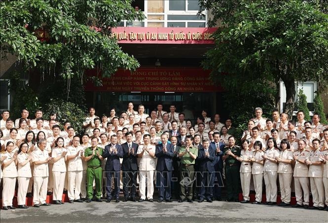 Tổng Bí thư Tô Lâm thăm, làm việc với Cục Cảnh sát hình sự