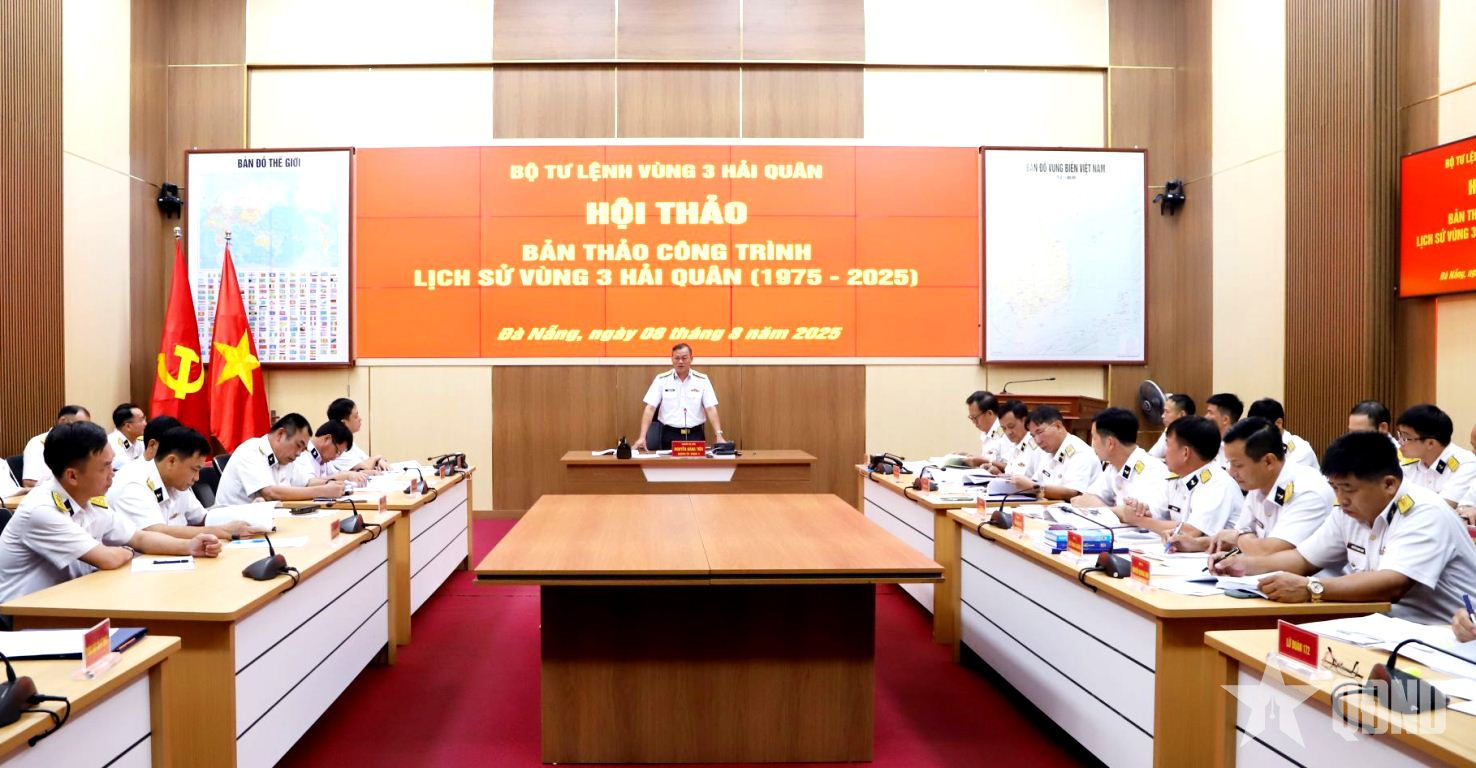 Hội thảo bản thảo công trình “Lịch sử Vùng 3 Hải quân (1975 - 2025)”