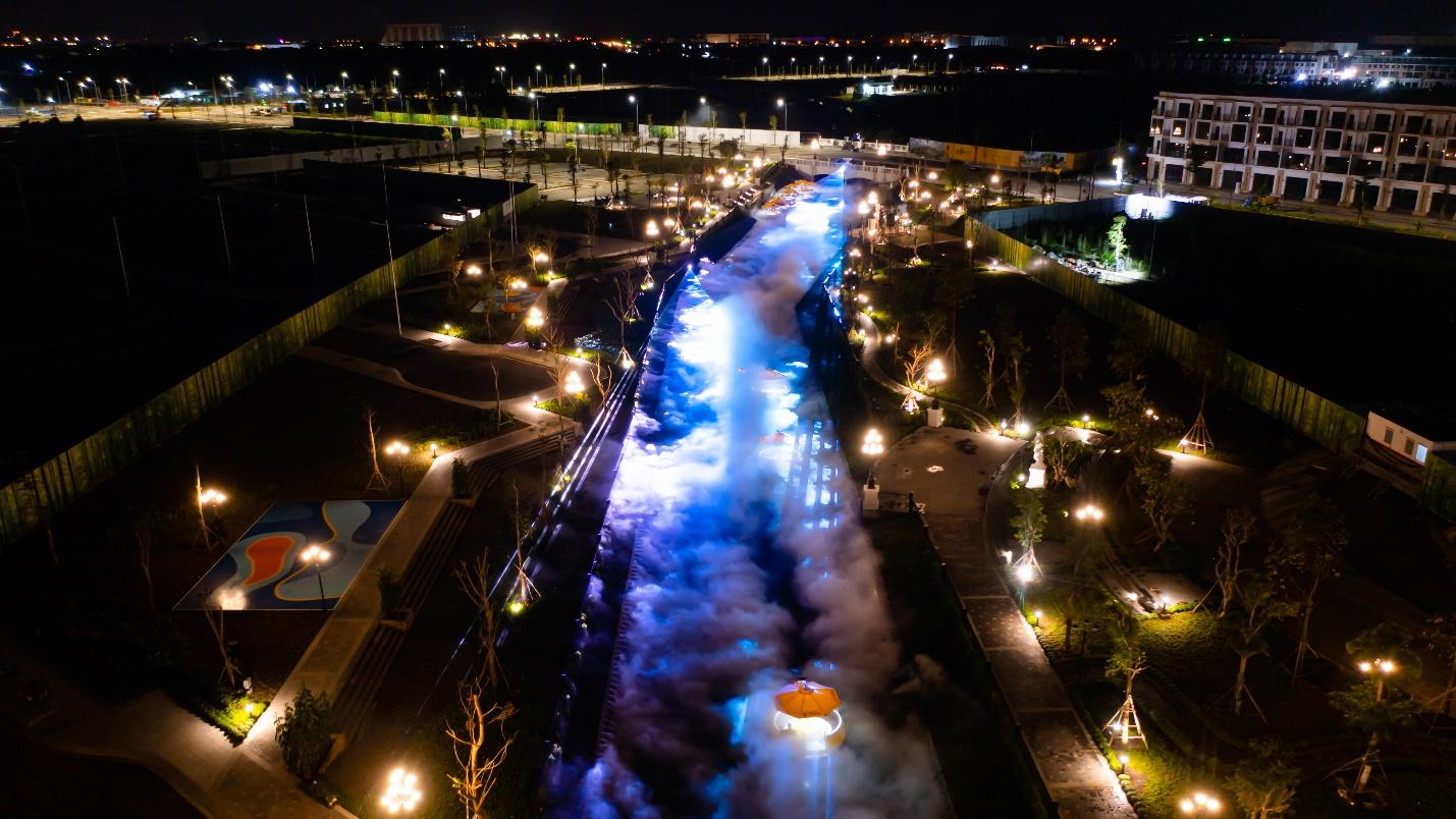 Lạc vào thế giới cổ tích trên Dòng sông Ánh sáng tại thành phố Thiên niên kỷ T&T City Millennia