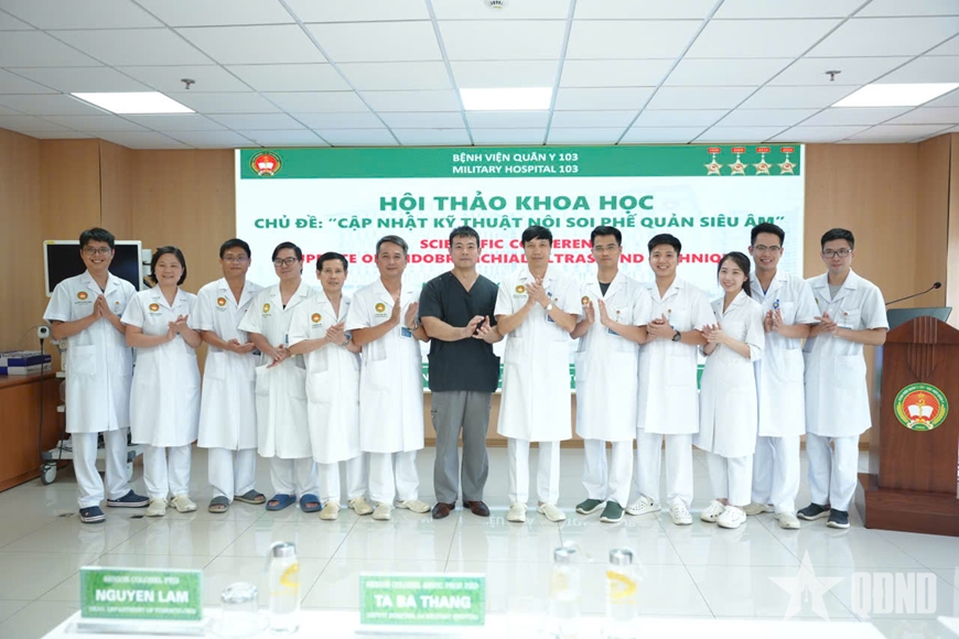 Đoàn chuyên gia Nhật Bản đến thăm và làm việc tại Bệnh viện Quân y 103