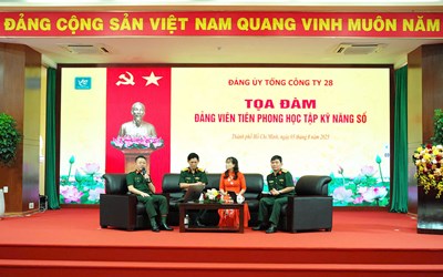  Tổng công ty 28 đẩy mạnh chuyển đổi số Motiv 