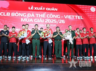 Viettel quyết chiến V-League 2025-2026: Đặt mục tiêu vô địch, sẵn sàng 'cháy' trên sân cỏ!