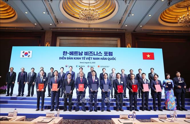 Tổng Bí thư Tô Lâm và Thủ tướng Hàn Quốc dự Diễn đàn kinh tế Việt Nam – Hàn Quốc
