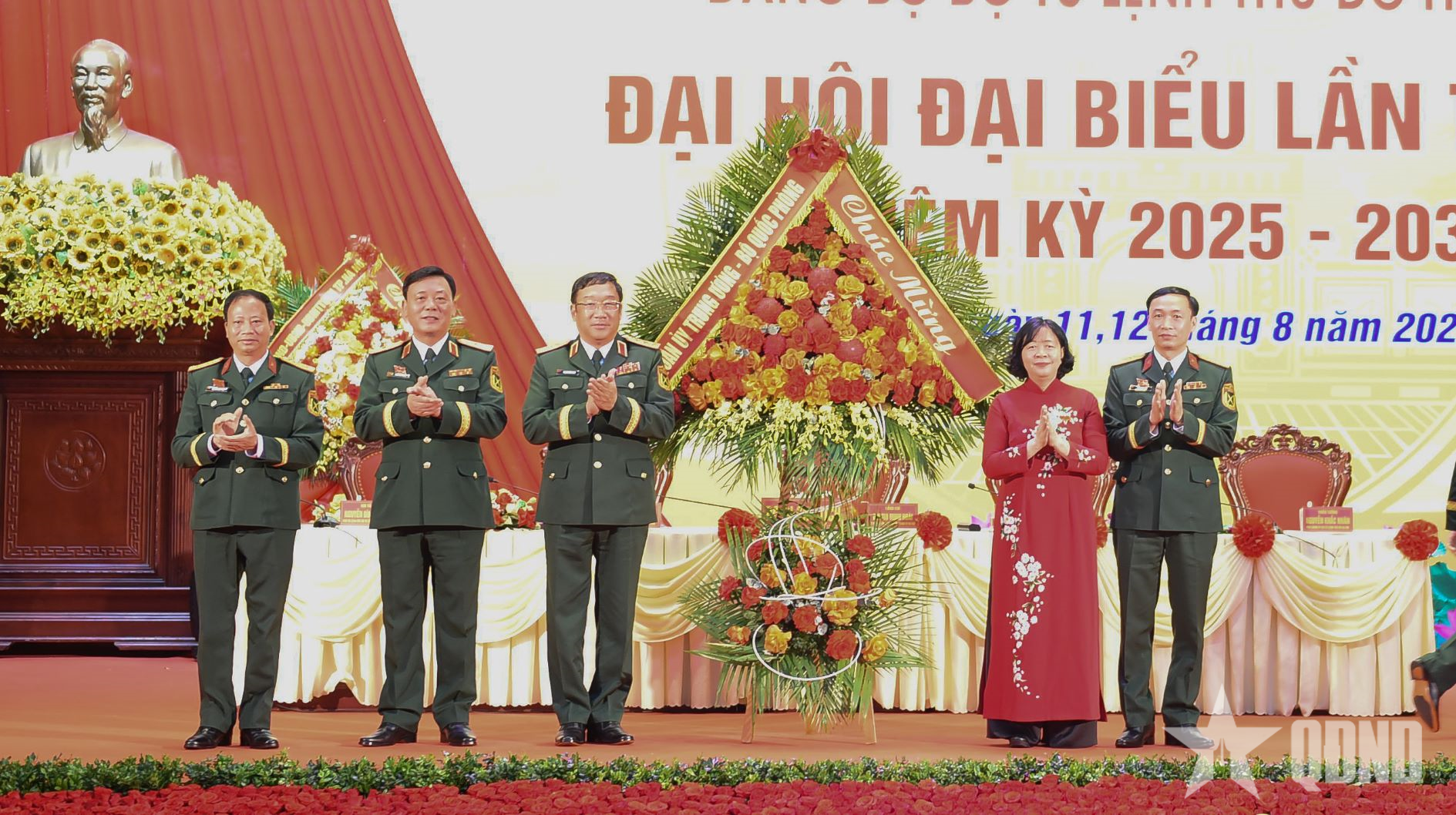 Đảng bộ Bộ tư lệnh Thủ đô Hà Nội lãnh đạo, tham mưu, tổ chức hoàn thành tốt công tác quân sự, quốc phòng địa phương